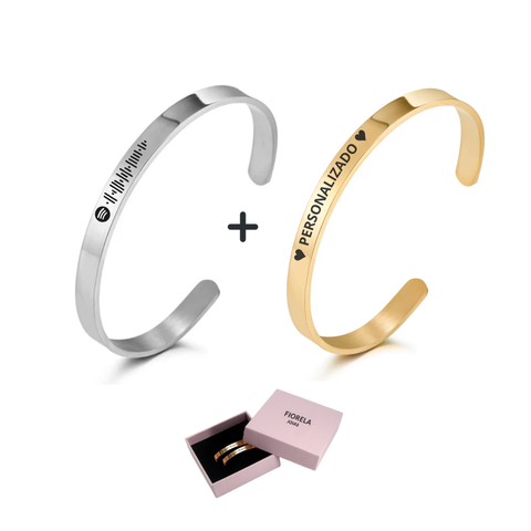 Promoção bracelete personalizado - compre 1 e leve 2